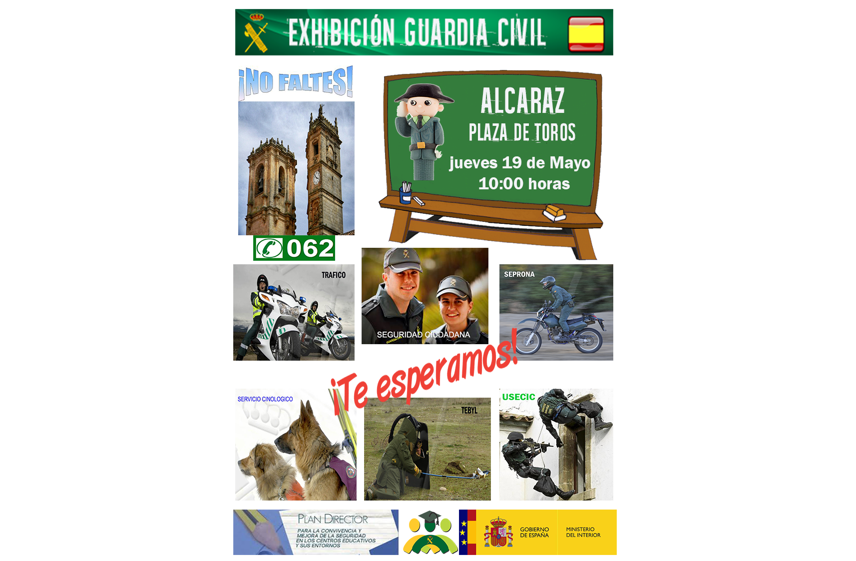 Cartel Exhibicion ALCARAZ