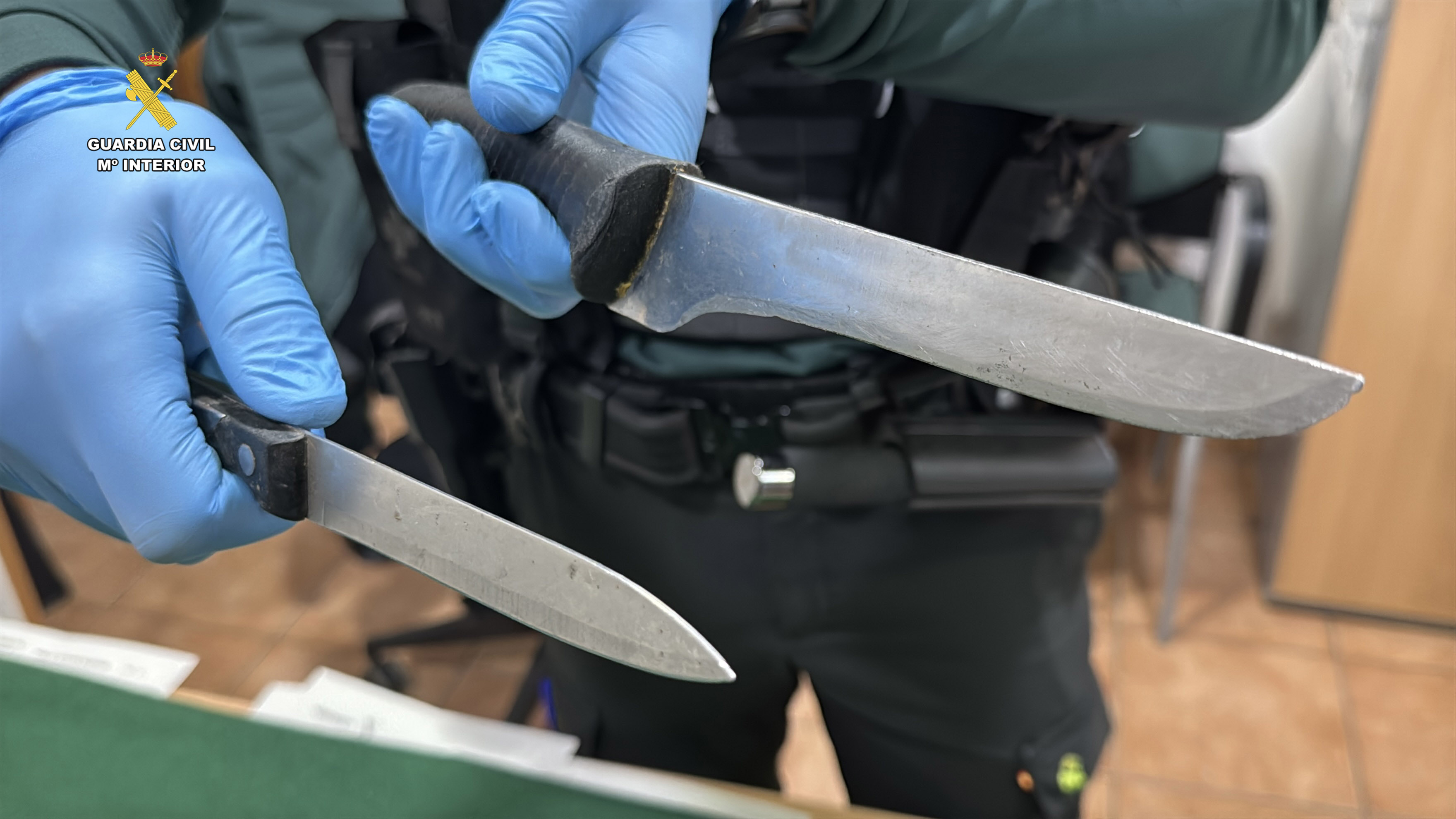 Detenido Najera amenazas con arma blanca 1