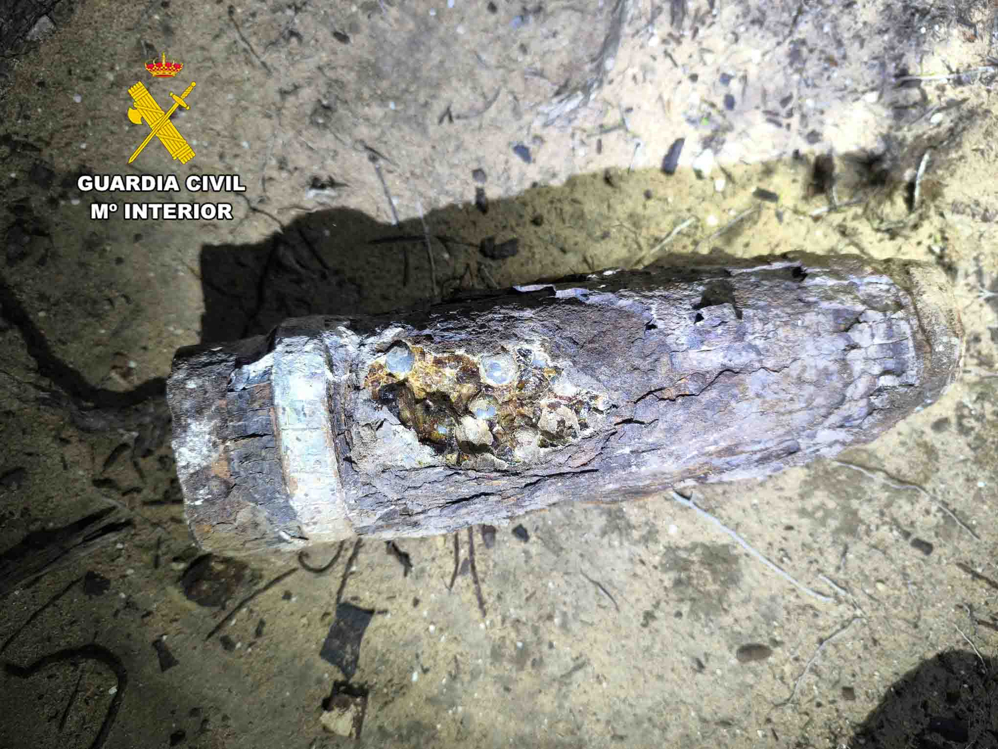 20250109 proyectil artilleria menorca