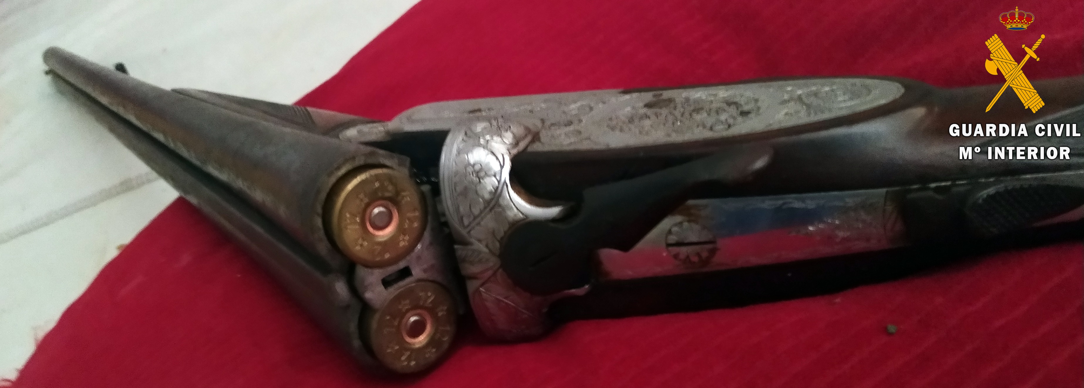 3 ARMA INCAUTADA GUARDIA CIVIL ALMERIA