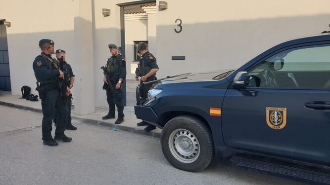 Agentes Guardia Civil Marillac operacion