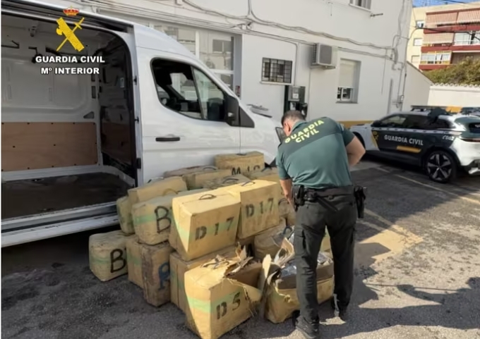 Captura de incautacion droga marbella