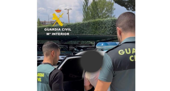 Captura de pantalla detenido robo cobre madrid