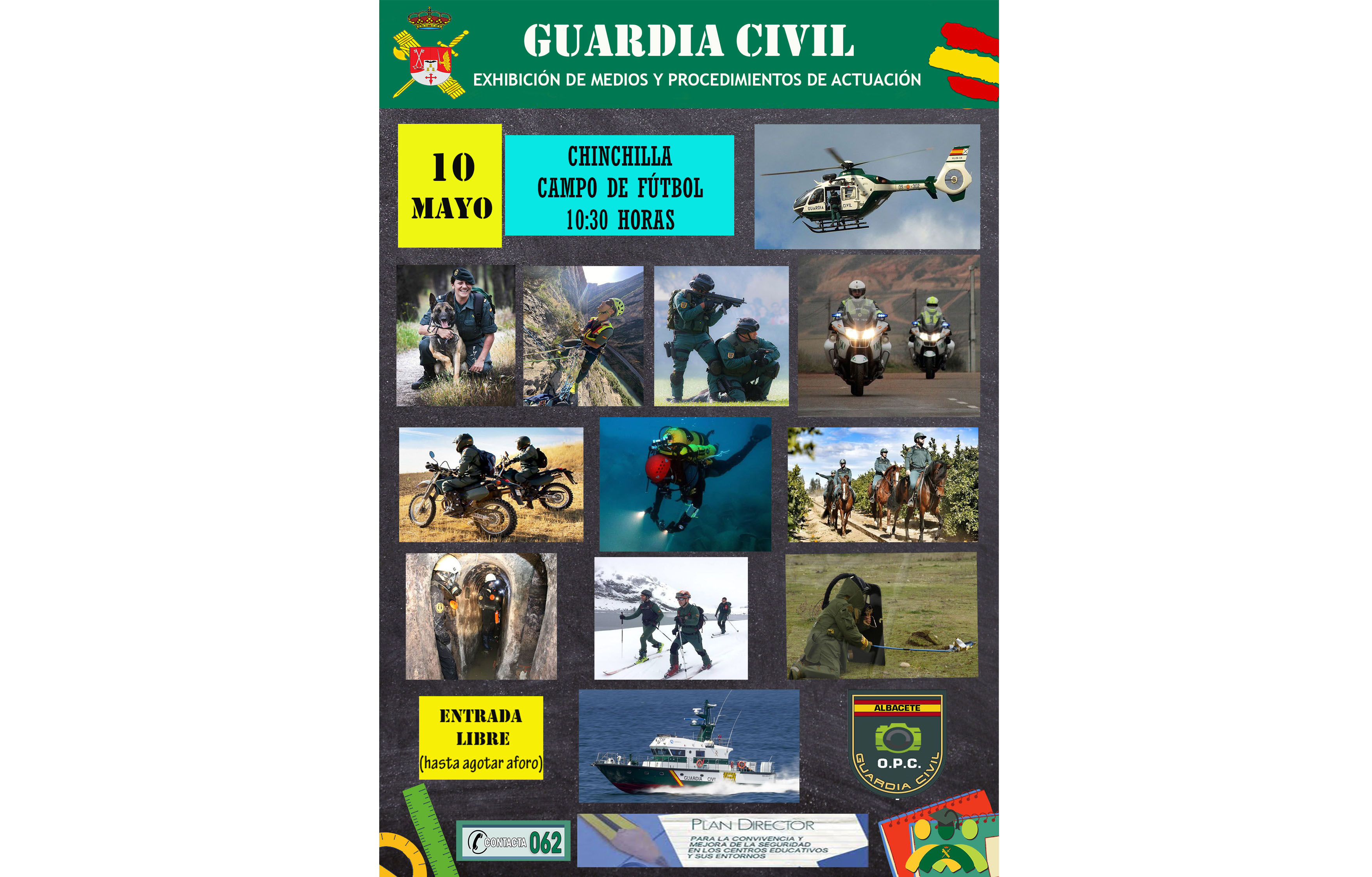 Cartel EXHIBICION CHINCHILLA 2023