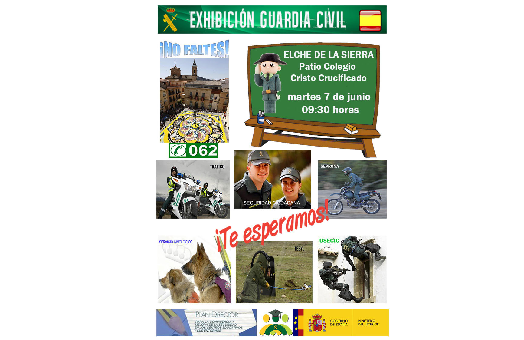 Cartel Exhibicion ELCHE SIERRA
