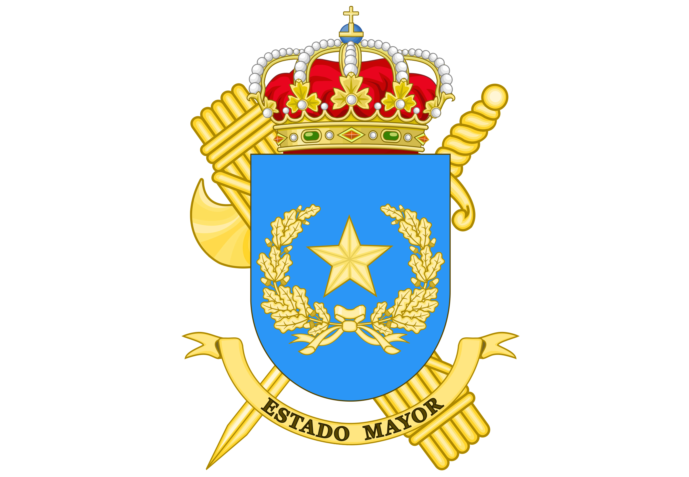 Coat of Arms of the Guardia Civil Staff