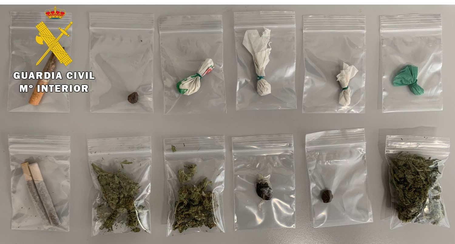 DROGA APREHENDIDA zonas ocio