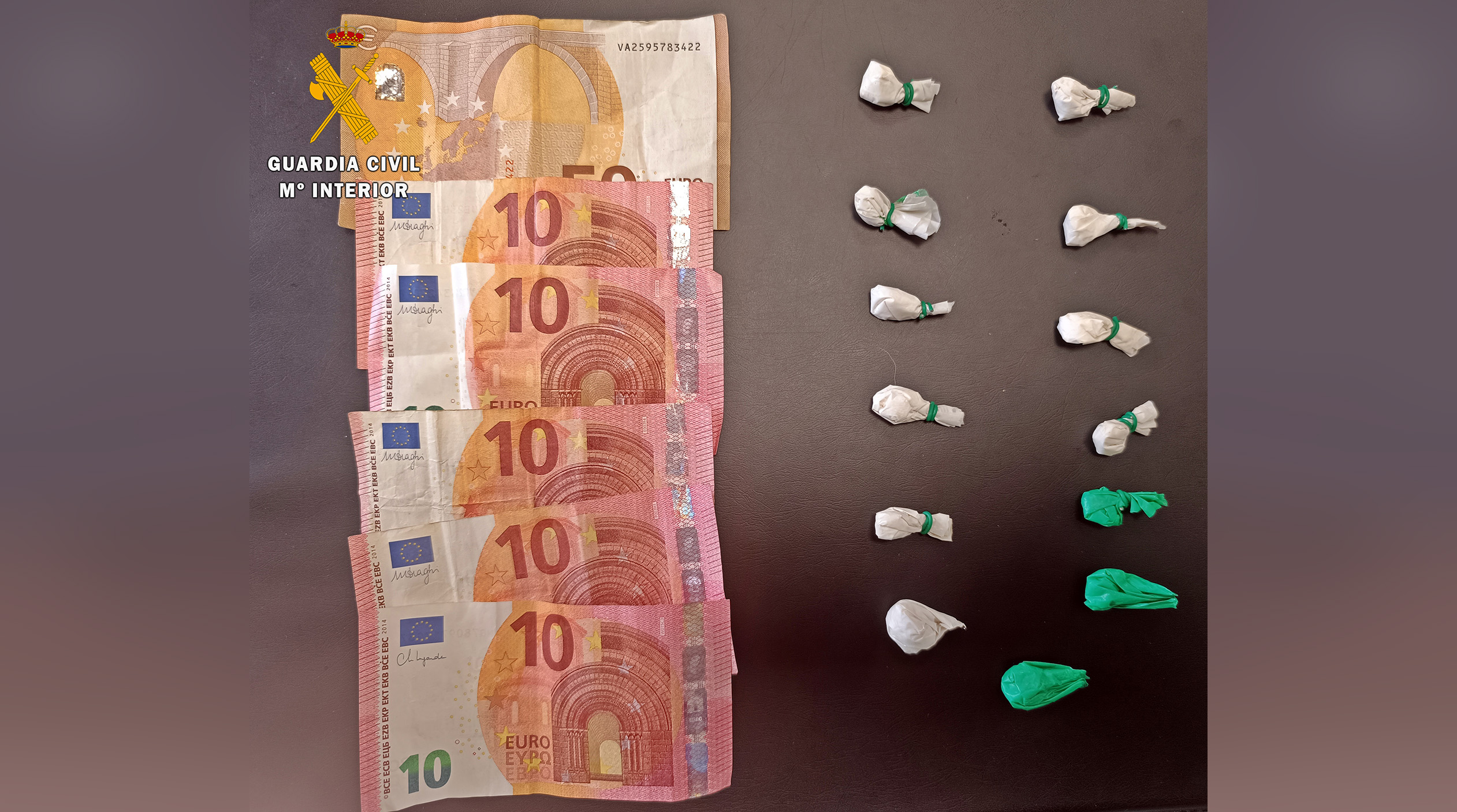Droga y dinero intervenido 1
