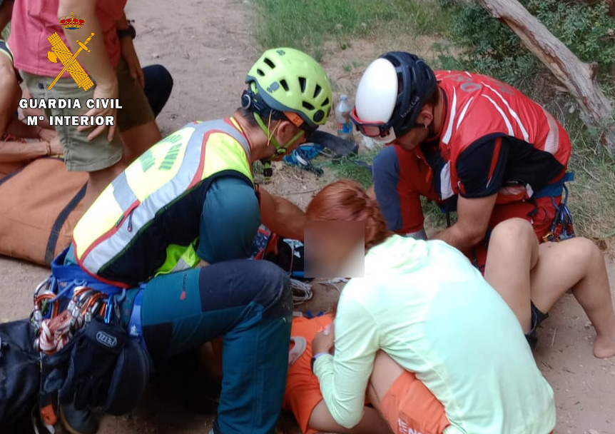 Escaladora sector bikini de Rodellar 