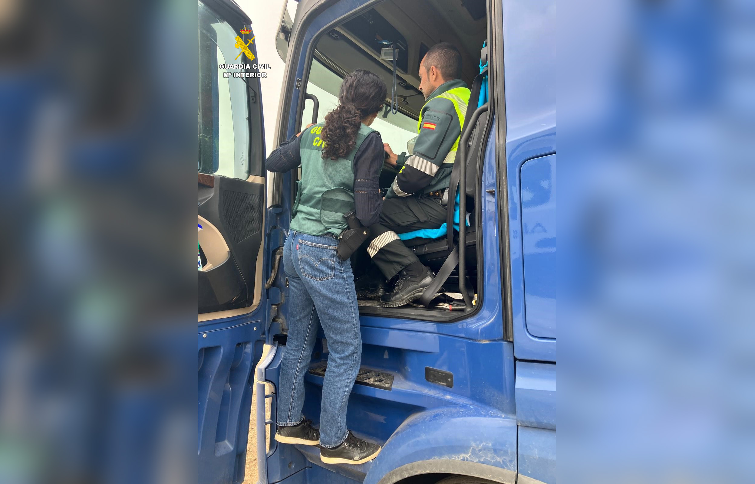 Foto inspeccion camiones trafico 1