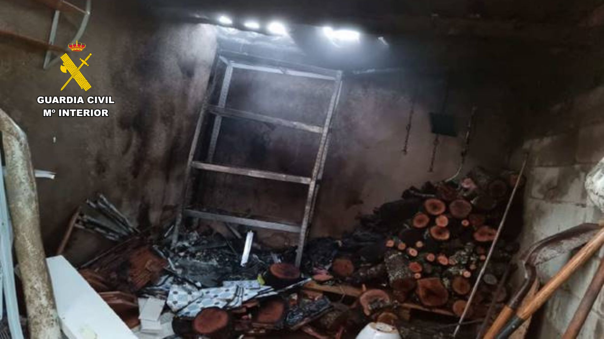 Fotografia incendio caceres