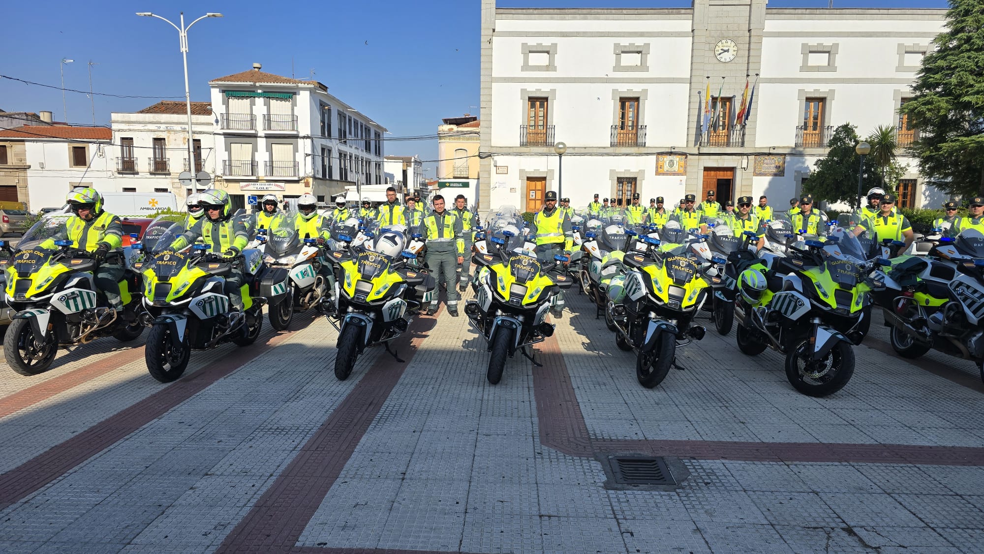 Fotografía escuela trafico marcha larga