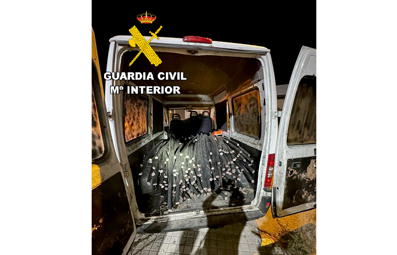 Furgoneta cobre robado