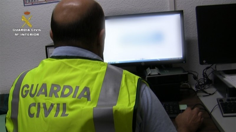 Guardia Civil de la unidad de delitos informáticos