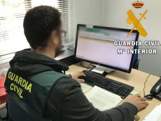 Guardia Civil olula ordenador