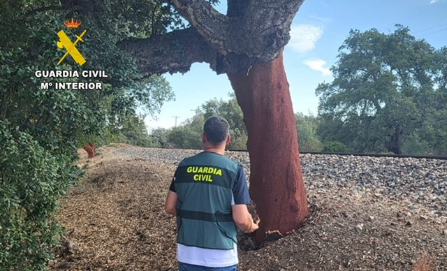 Guardia Civil equipo roca caceres