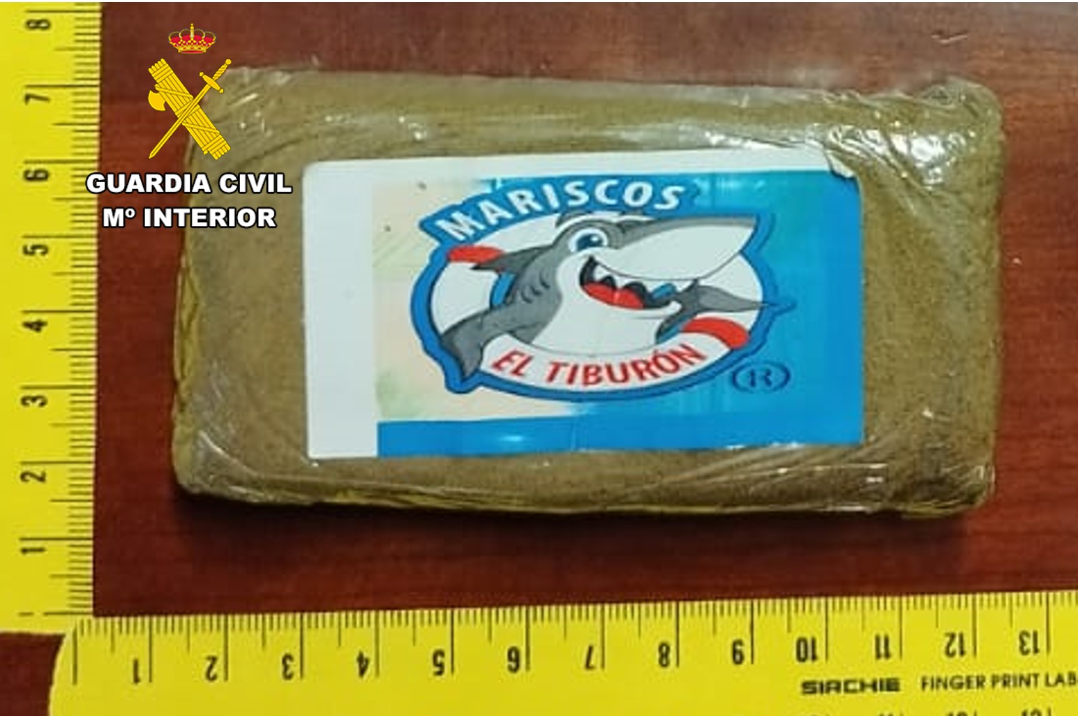 HACHÍS aprehendido 100 gr