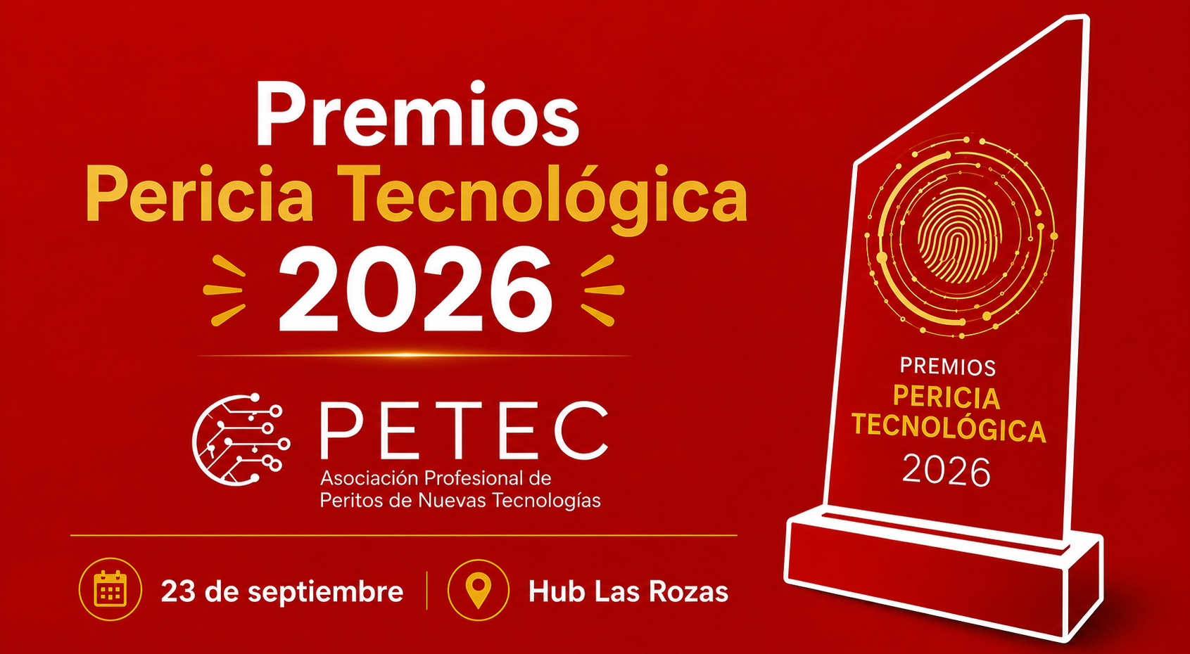 Image cartel Premios PETEC