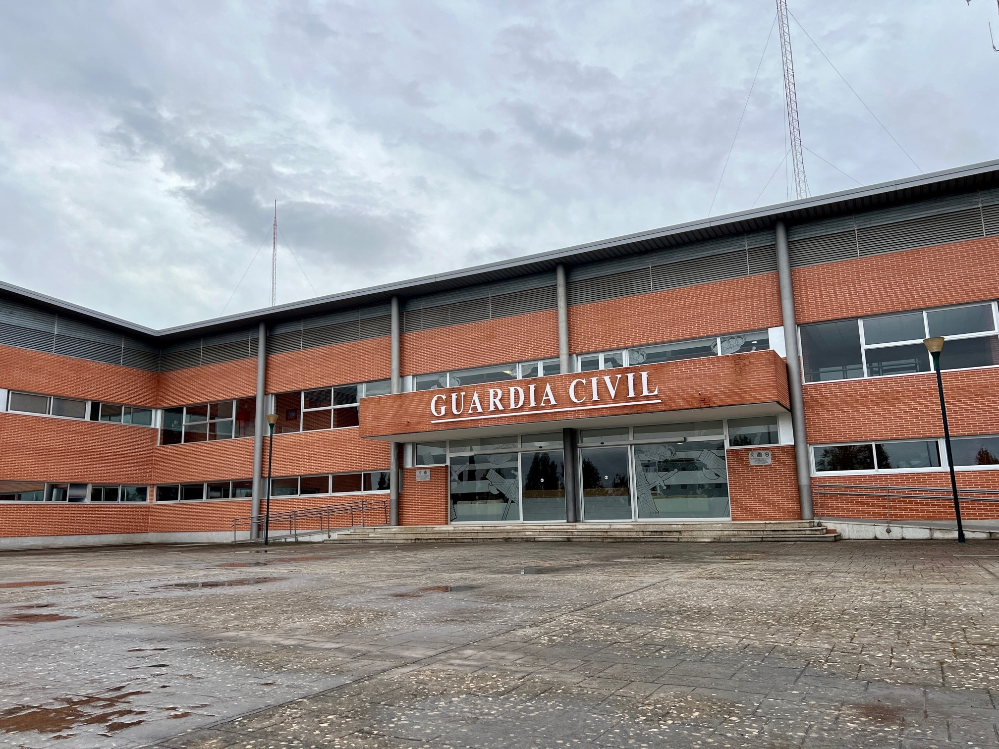 Imagen de la Comandancia de la Guardia Civil de Cáceres
