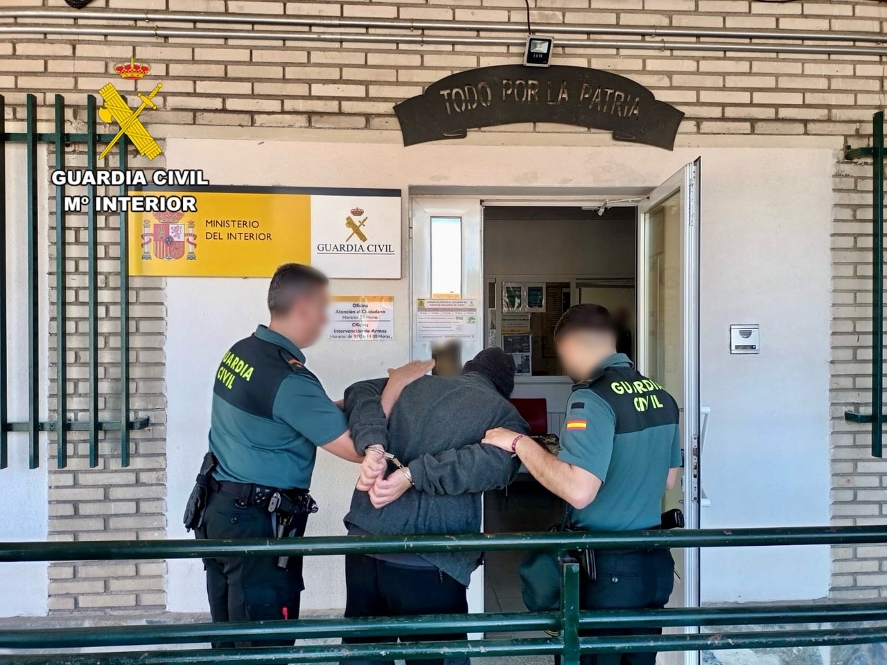 Imagen de la detencion