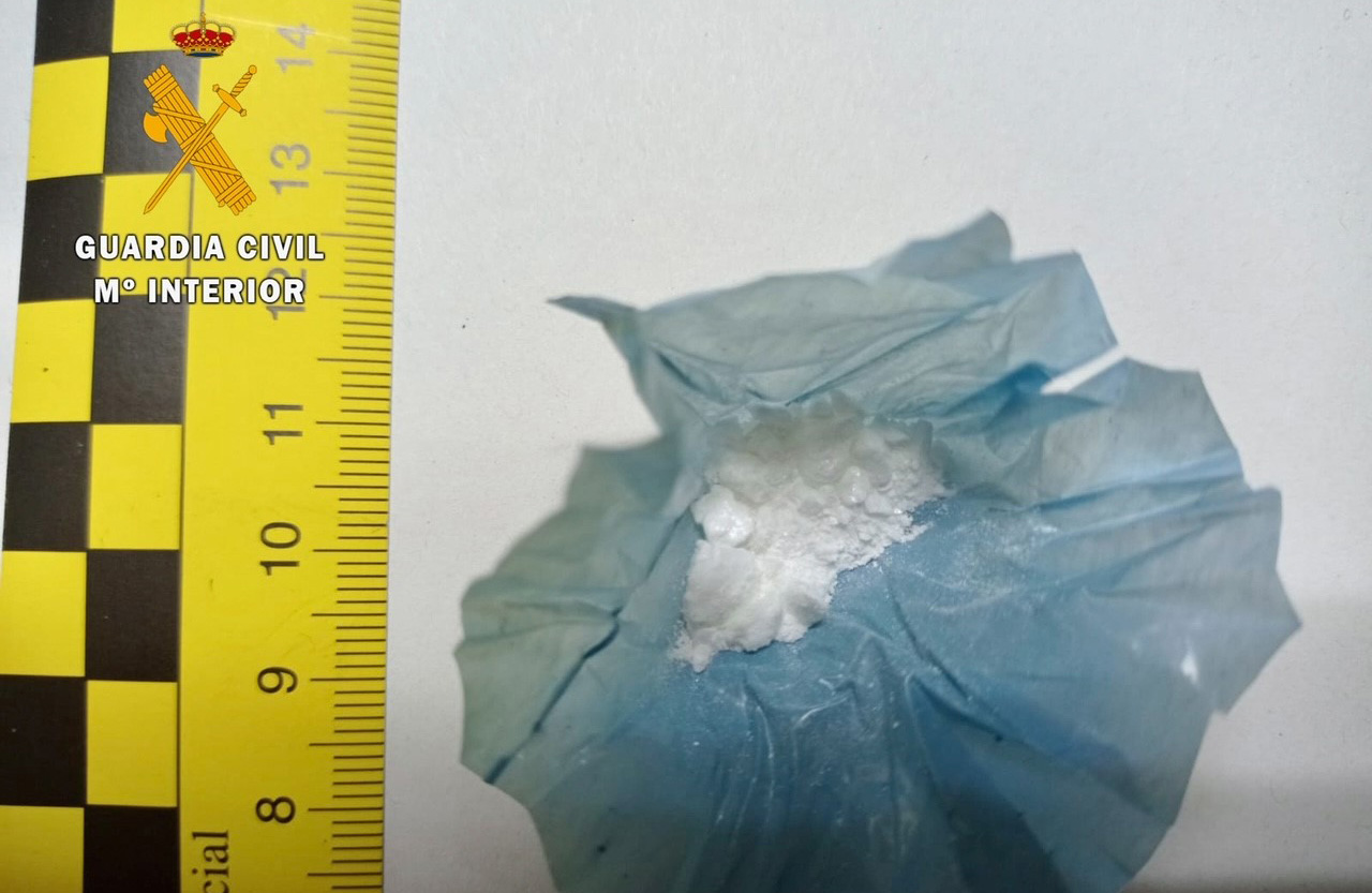 Imagen de la droga intervenida