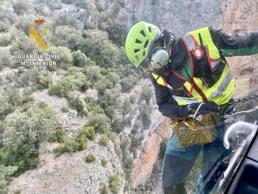 Imagen rescate montaña
