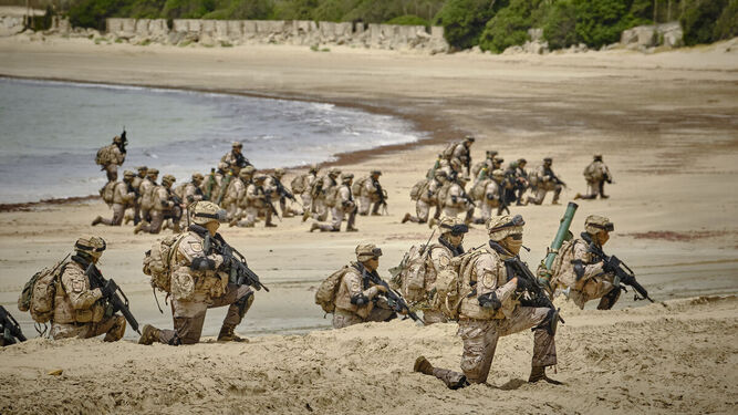 Infantes Marina Flotex demostracion Rota