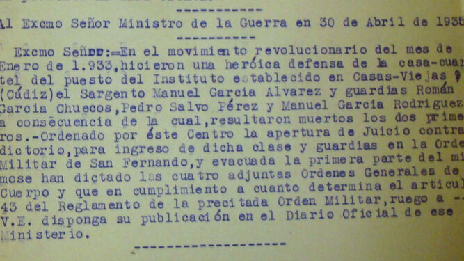 Inspeccion General Guardia Ministerio Guerra
