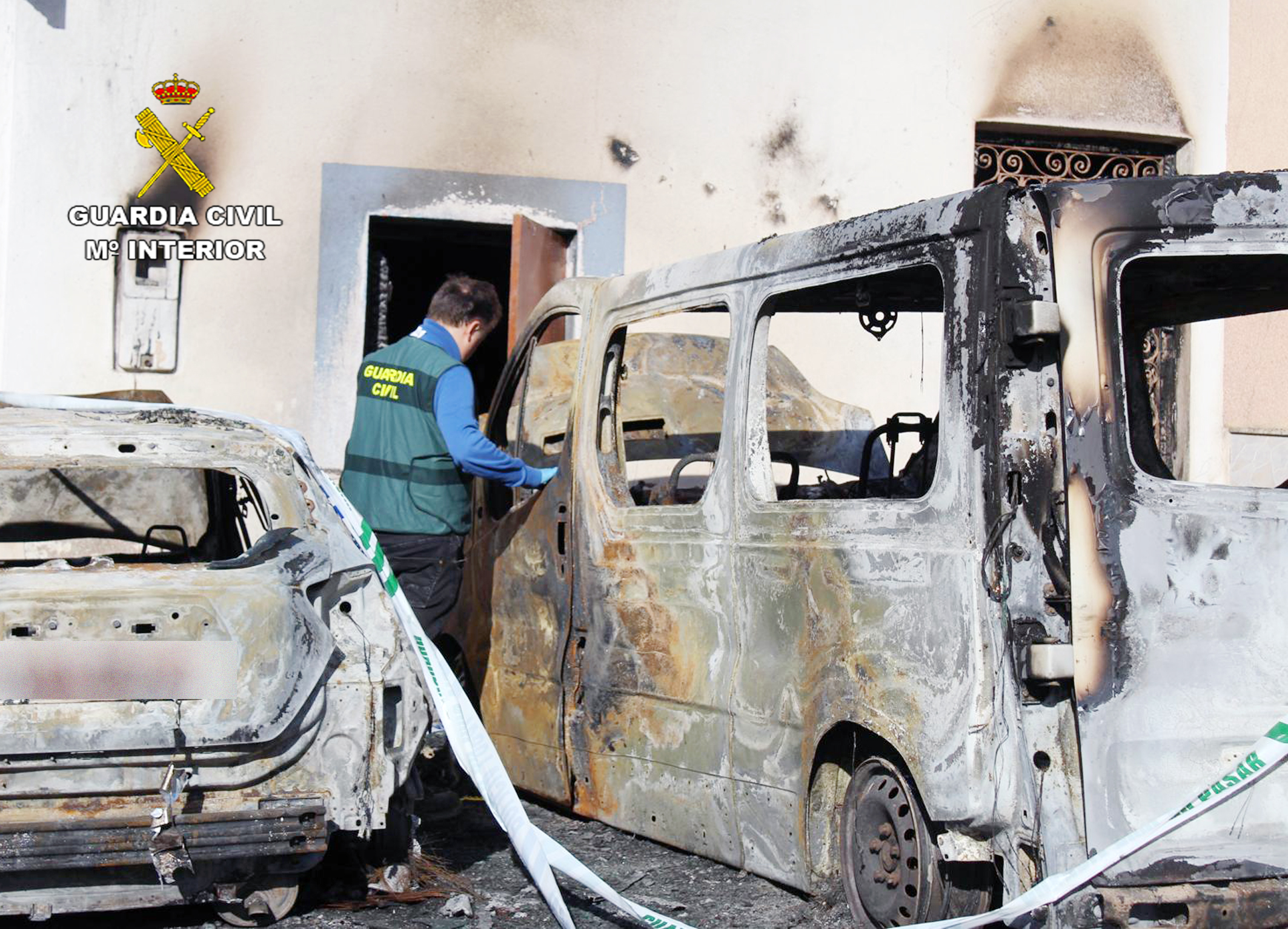 Investigacion incendio vehiculos Portman