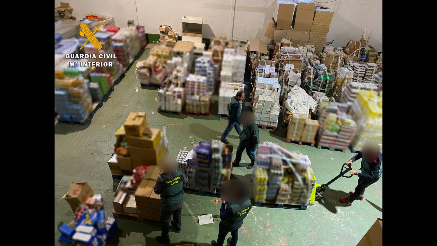 La Guardia Civil SEPRONA Calatayud incautacion alimentos