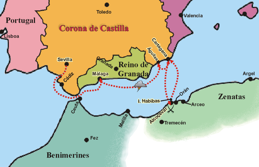 MAPA REINO CASTILLA