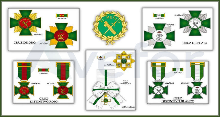 Orden del Merito de la Guardia Civil AVEFOR