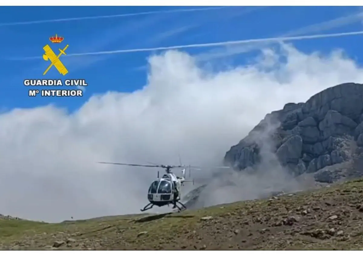 RESCATE greim helicoptero
