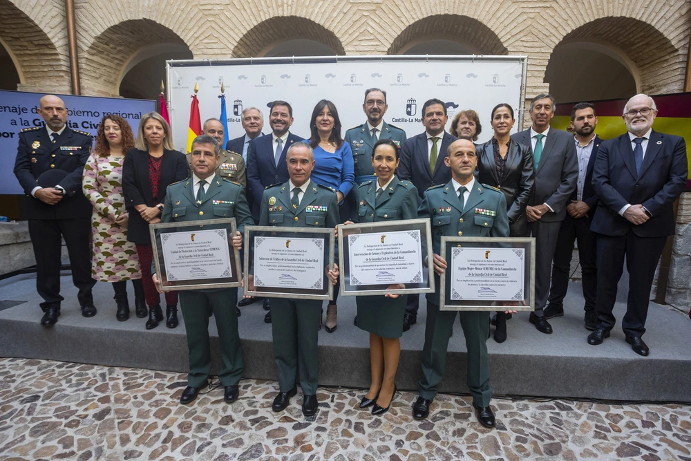 Reconocimiento jccm guardia civil ciudad real