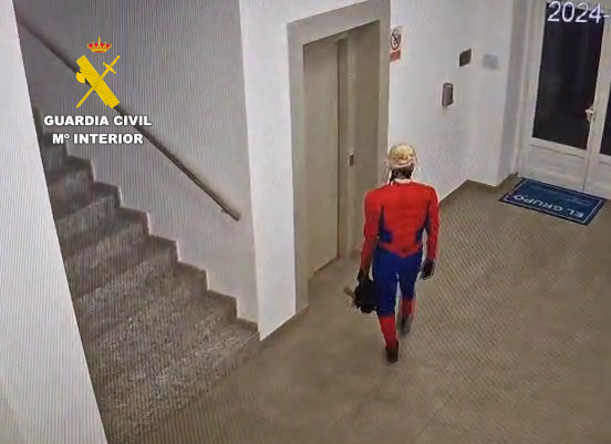 Robo disfraz Spiderman