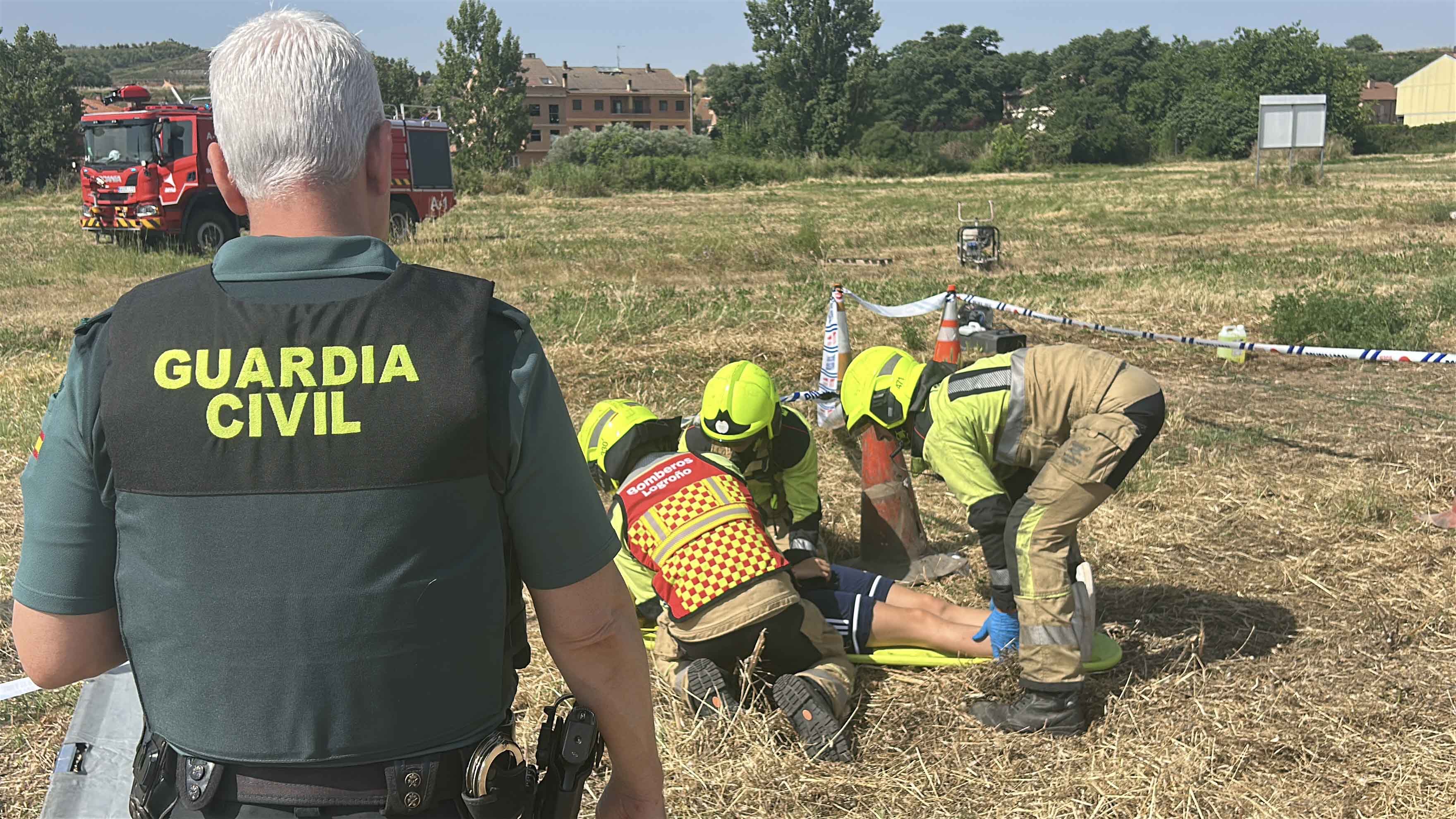Simulacro accidente aereo 7