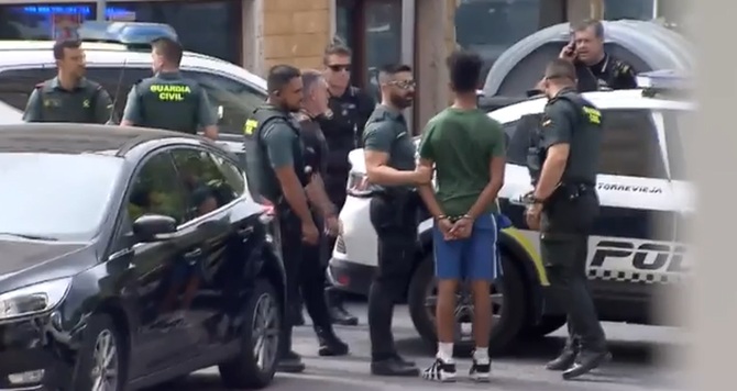 agresion a policias en torrevieja