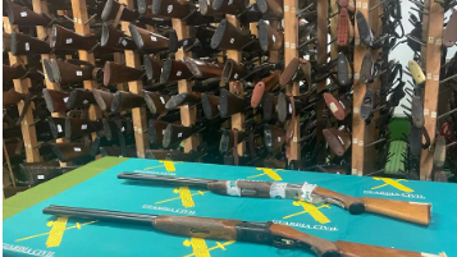 algunas armas que han incautado 97