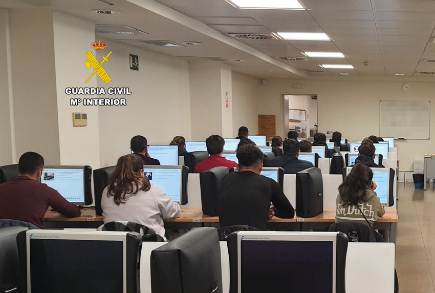 aulas exámenes trafico