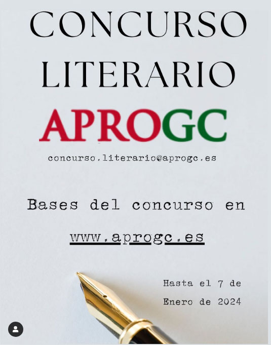 bases concurso literario APROGC