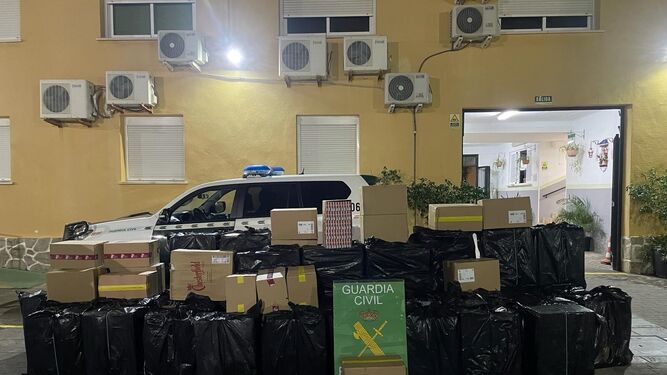 cajas tabaco incautadas operacion Paradise
