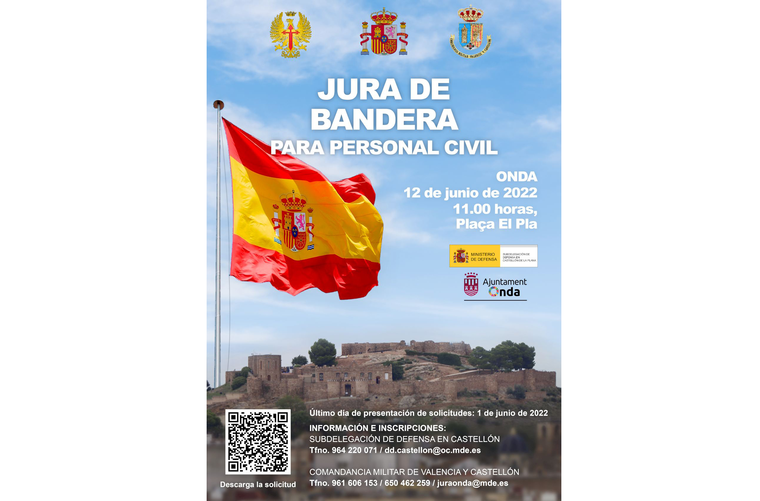 cartel jura de bandera