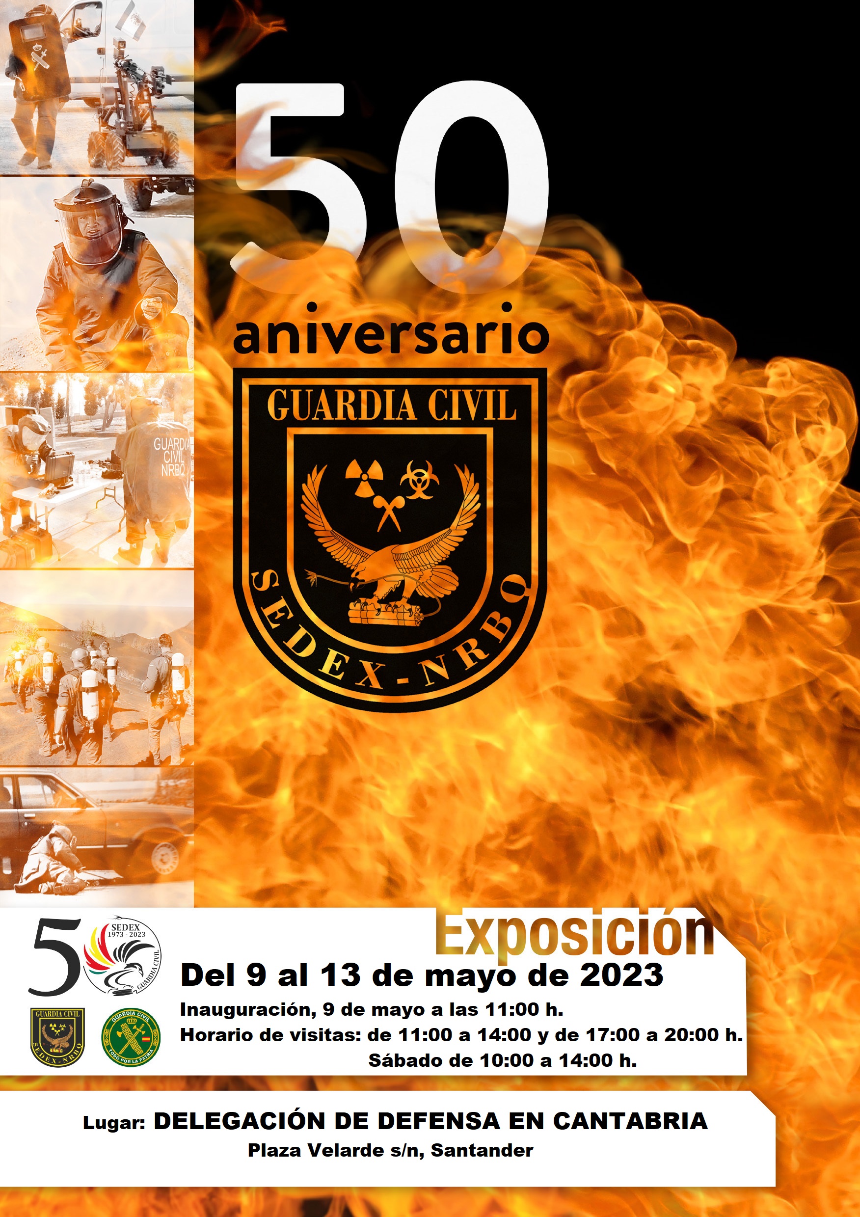 cartel expo gedex guardia civil santander