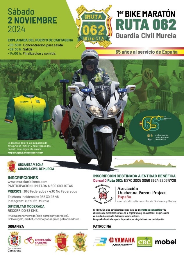 cartel murcia carrera solidaria