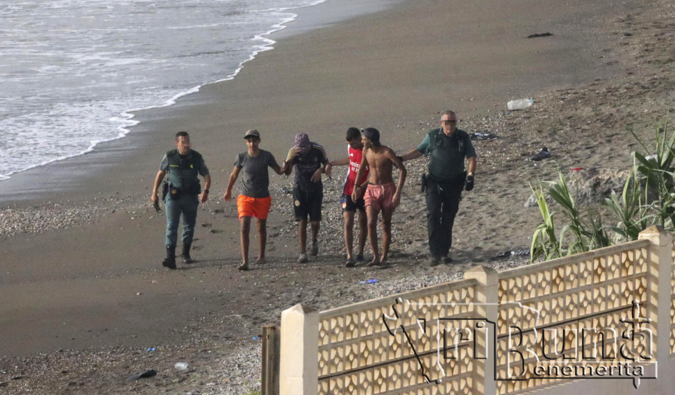 ceuta playa inmigración