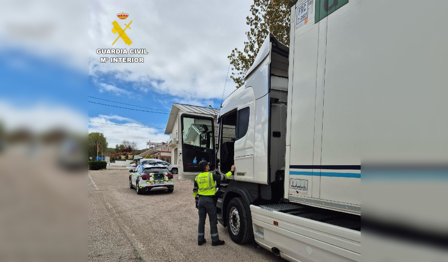 control alcoholemia camion