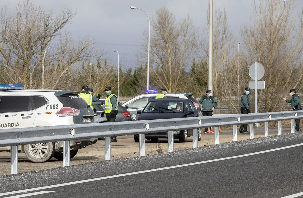 control guardia civil