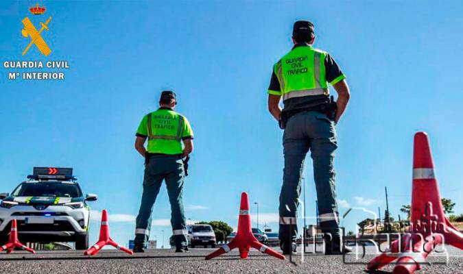 control guardia civil trafico