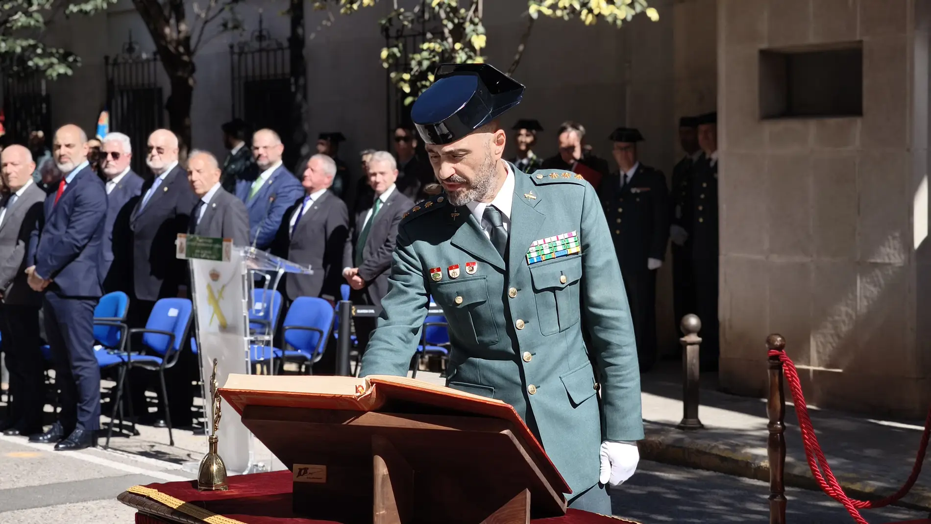 coronel martinez ros toma posesion como jefe comandancia valencia 98