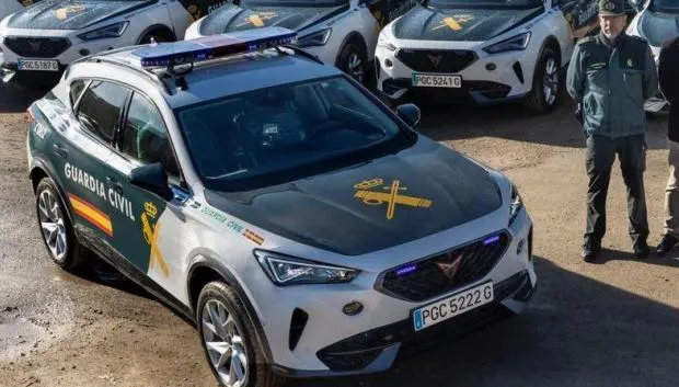 cupra formentor vehiculo guardia civil